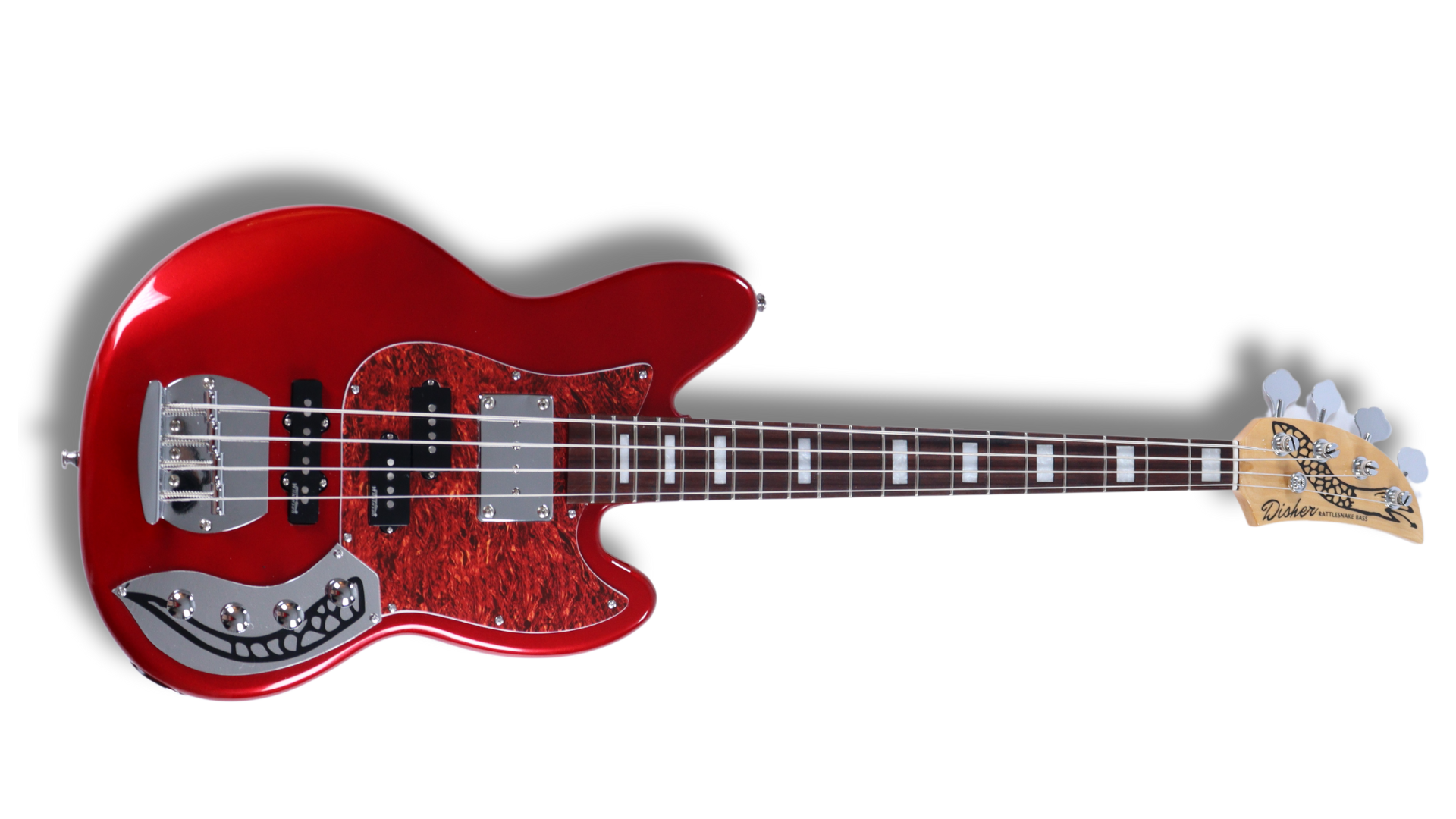 Disher Rattlesnake Bass Guitar (6 Colors) | Disher Music Gear